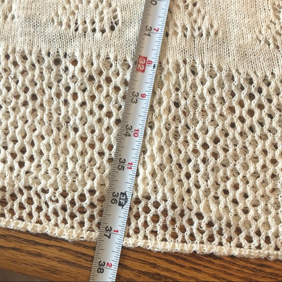 Anthro Sleeping on Snow Risen Sun crochet dress XS - Picture 11 of 13